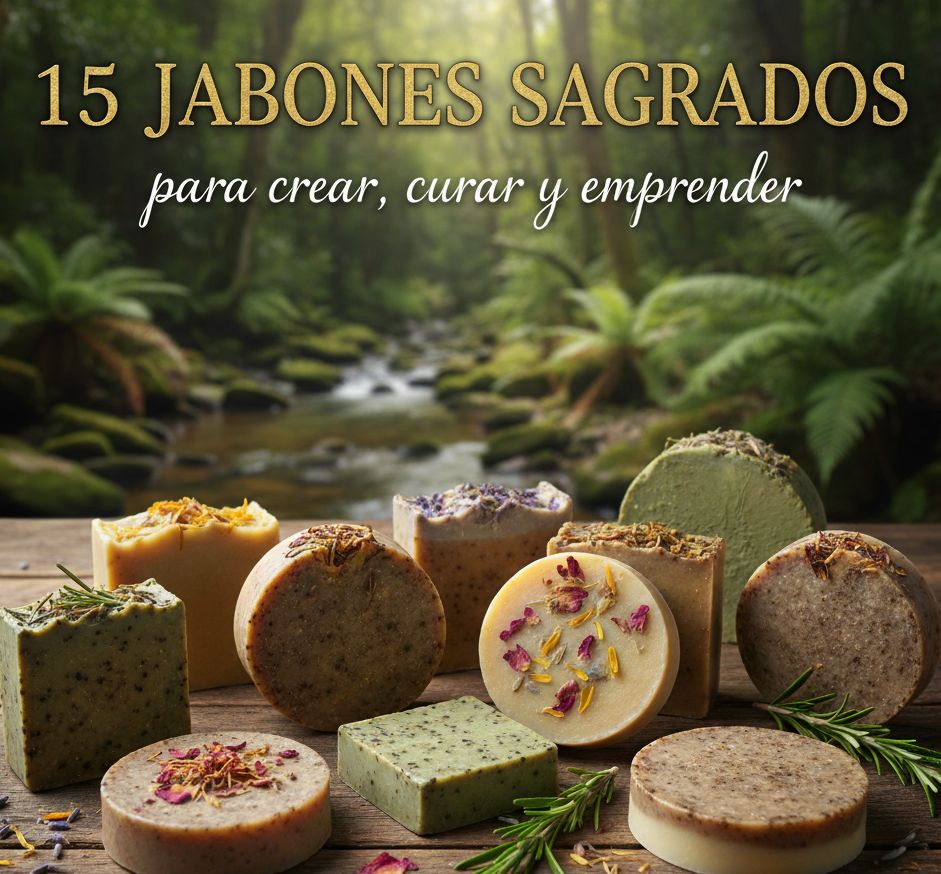 15 Jabones Sagrados para Crear, Curar y Emprender